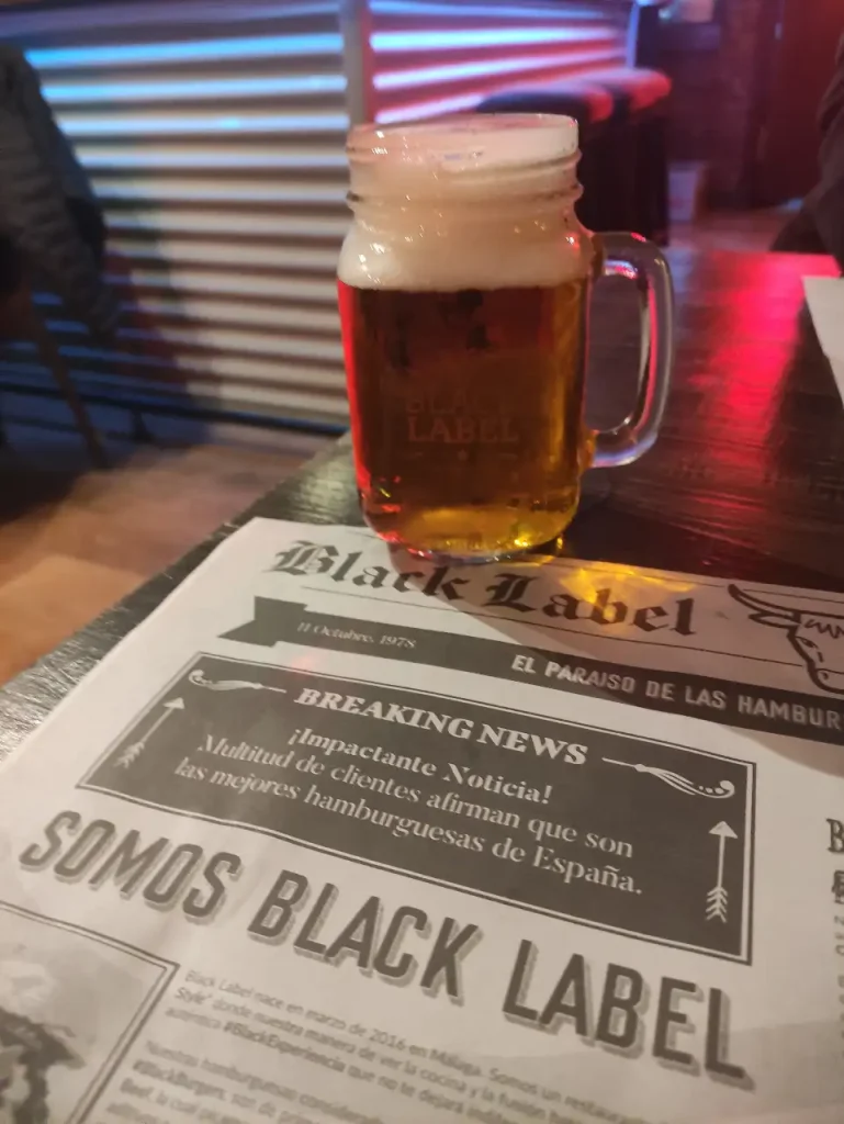 black label malaga restaurant review