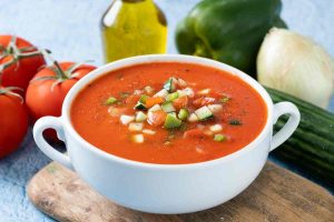 Gazpacho in a cup