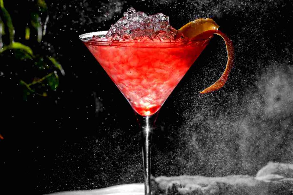 red-iced-cocktail-table